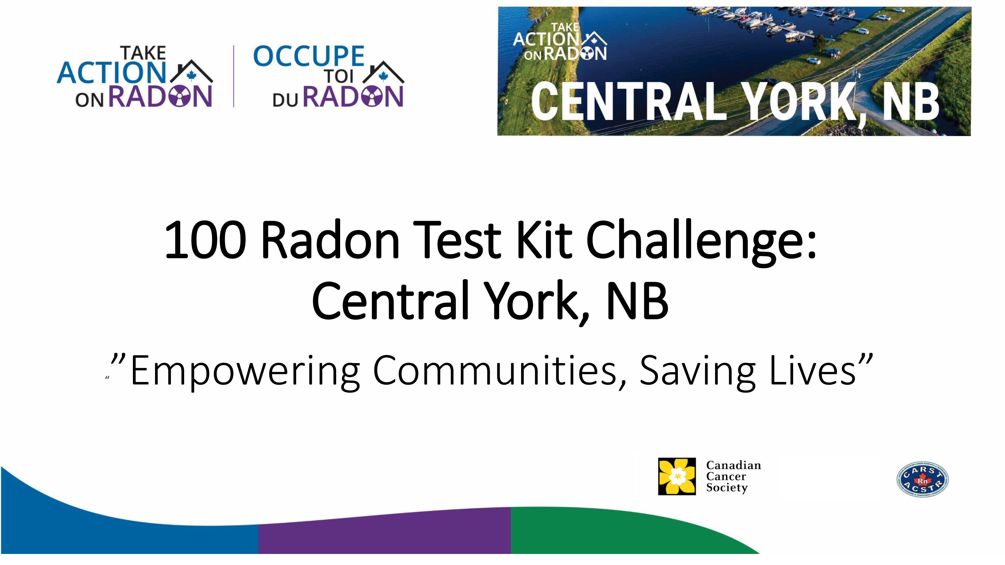 100 Radon Test Kit Challenge - Central York Image